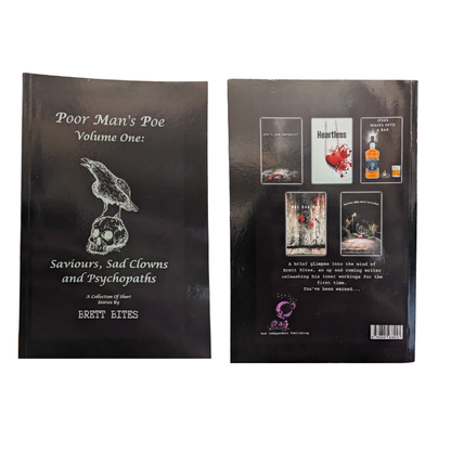 Brett Bites - Saviours, Sad Clowns & Psychopaths Paperback Book (2023) (New)