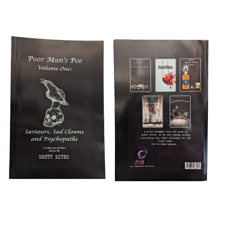 Brett Bites - Saviours, Sad Clowns & Psychopaths Paperback Book (2023) (New)