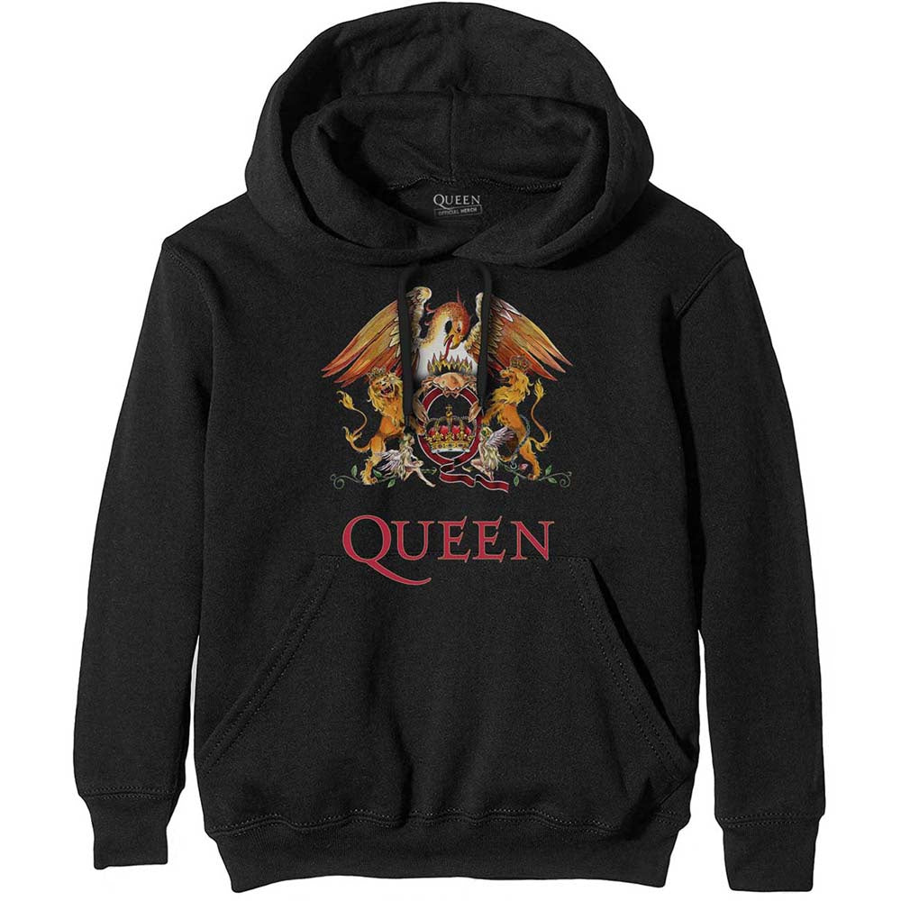 Queen - Classic Crest Unisex Hoodie