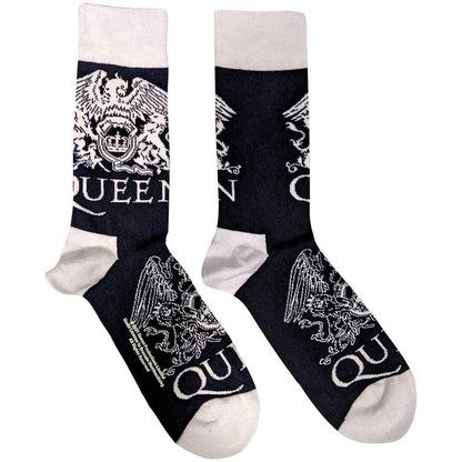 Queen - White Crest Unisex Socks