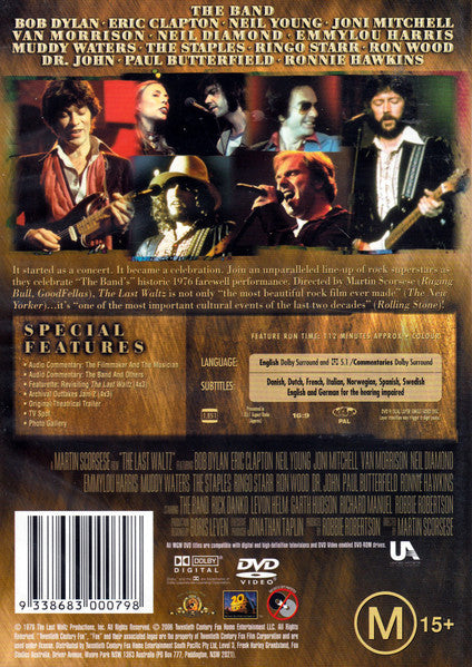 The Band – The Last Waltz DVD