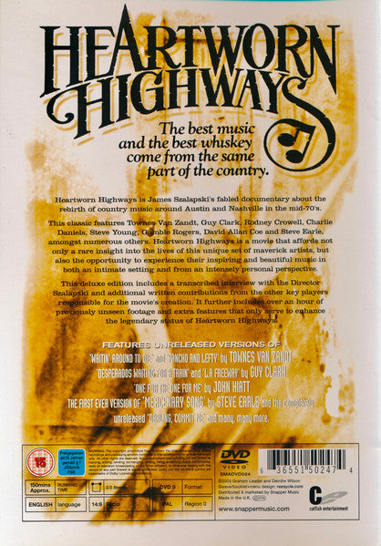 Various Artists – Heartworn Highways DVD (Used)