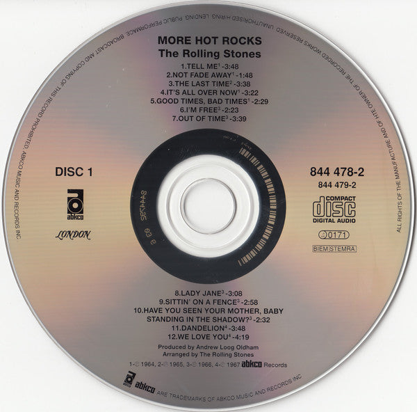Rolling Stones – More Hot Rocks (Big Hits & Fazed Cookies) 2CD