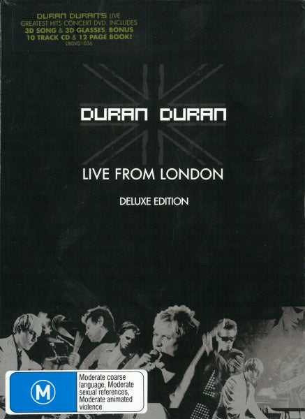 Duran Duran – Live From London Deluxe Ed DVD/CD (inc Booklet + 3D Glasses) ((Used)