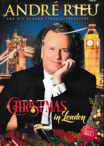 Andre Rieu & His Johann Strauss Orchestra – Christmas In London DVD (Used)