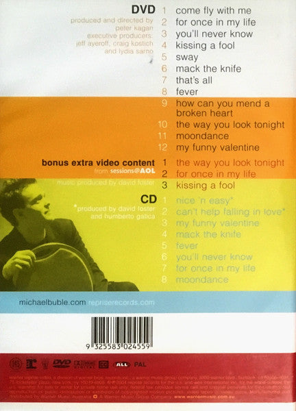 Michael Buble– Come Fly With Me CD + DVD (Used)