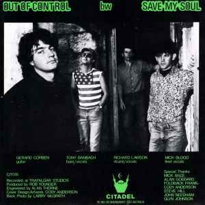 Lime Spiders - Out Of Control 7" Vinyl Single (Used)