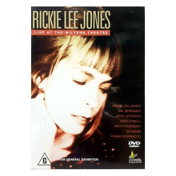 Rickie Lee Jones - Live At The Wiltern Theatre DVD (Used)