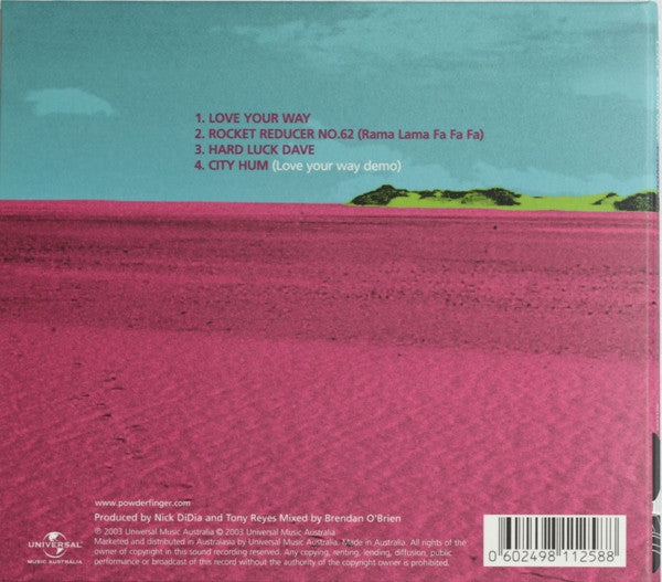 Powderfinger - Love Your Way 4 Track CD Single