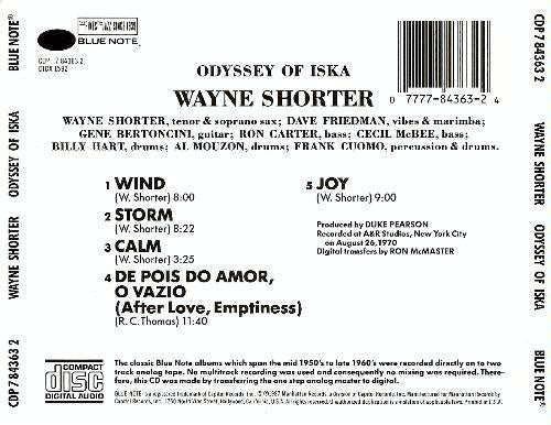 Wayne Shorter ‎– Odyssey Of Iska CD