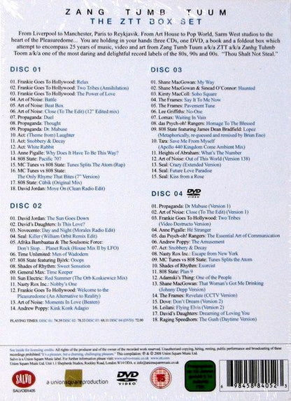 Various Artists – Zang Tumb Tuum (The ZTT Box Set) 4 Disc (3CD + 1DVD) + Book