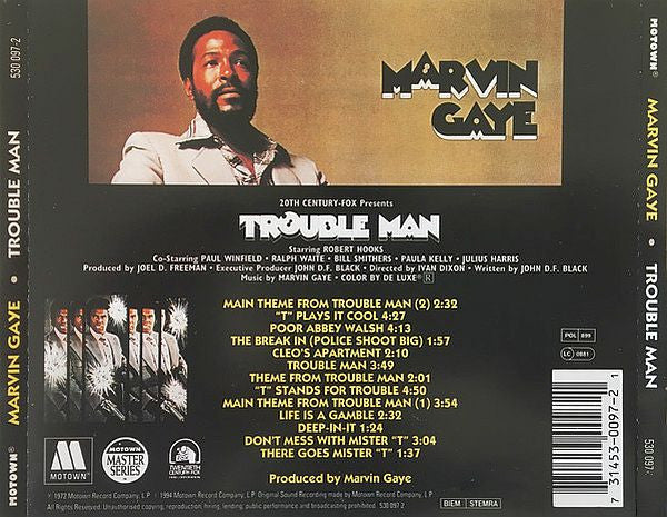 Marvin Gaye - Trouble Man CD