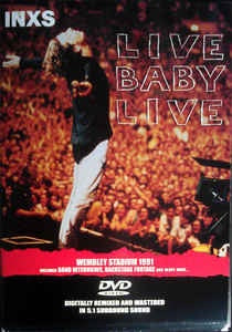 INXS – Live Baby Live (Wembley Stadium 1991) DVD + Booklet (Used)