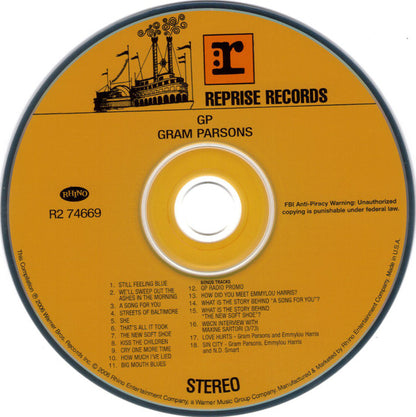 Gram Parsons – The Complete Reprise Sessions 3CD