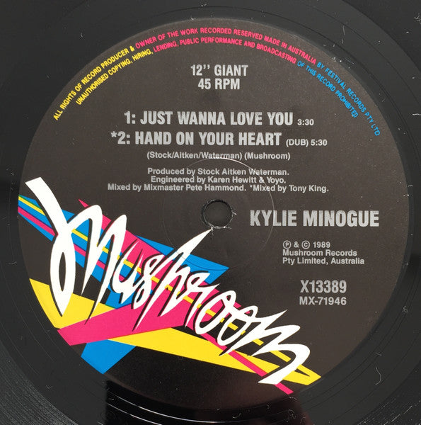 Rockaway Records Australia | Kylie Minogue - Hand On Your