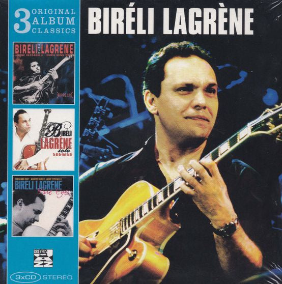 Biréli Lagrène – 3 Original Album Classics: Live In Marciac / Solo To Bi Or Not To Bi / Blue Eyes 3CD Boxset