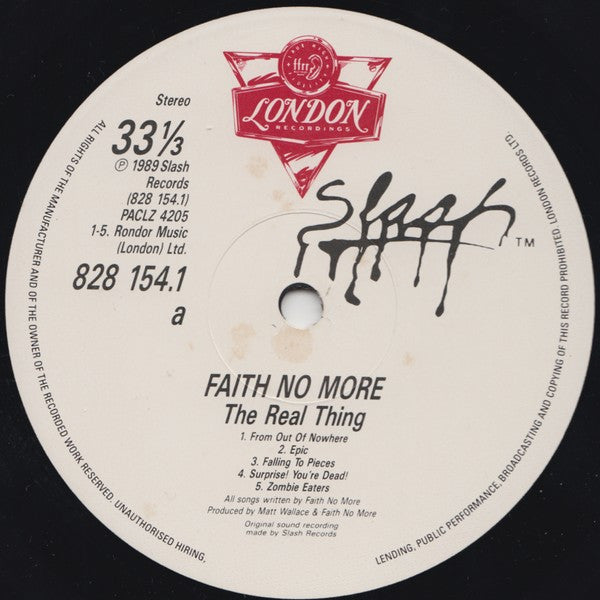 Faith No More – The Real Thing Vinyl LP (Used)