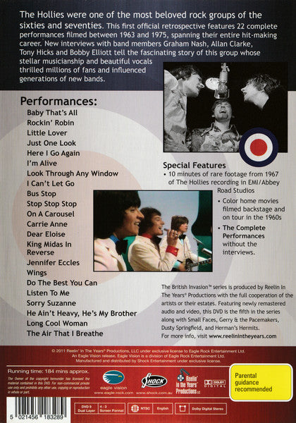 Hollies – Look Through Any Window 1963-1975 DVD