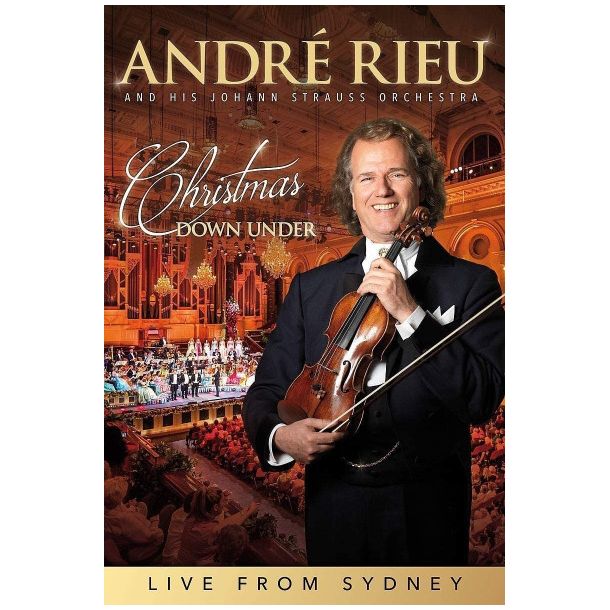 Andre Rieu -Christmas Down Under Live From Sydney DVD (New)