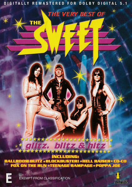 Sweet – The Very Best Of The Sweet: Glitz, Blitz & Hitz DVD