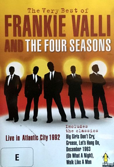 Frankie Valli & The Four Seasons – The Very Best Of: Live In Atlantic City 1992 DVD