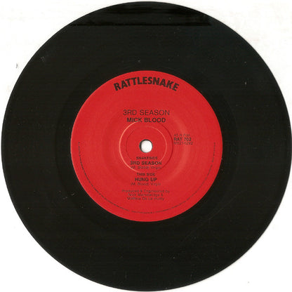 Mick Blood & The Pushtwangers - 3rd Season 7" Vinyl Single (Used)