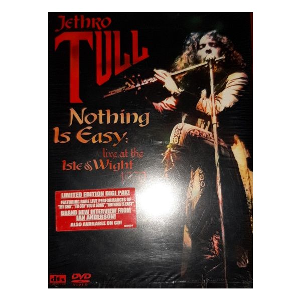 Jethro Tull - Nothing Is Easy Live At Isle Of Wight 1970 DVD (New)