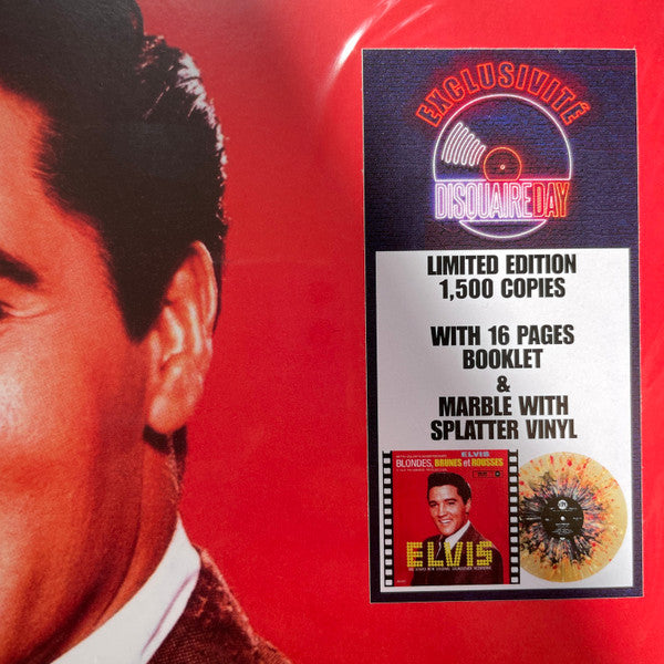 Elvis Presley - Blondes, Brunes Et Rousses SoundtrackRSD2022 Marble With Splatter Coloured Vinyl LP (Used)