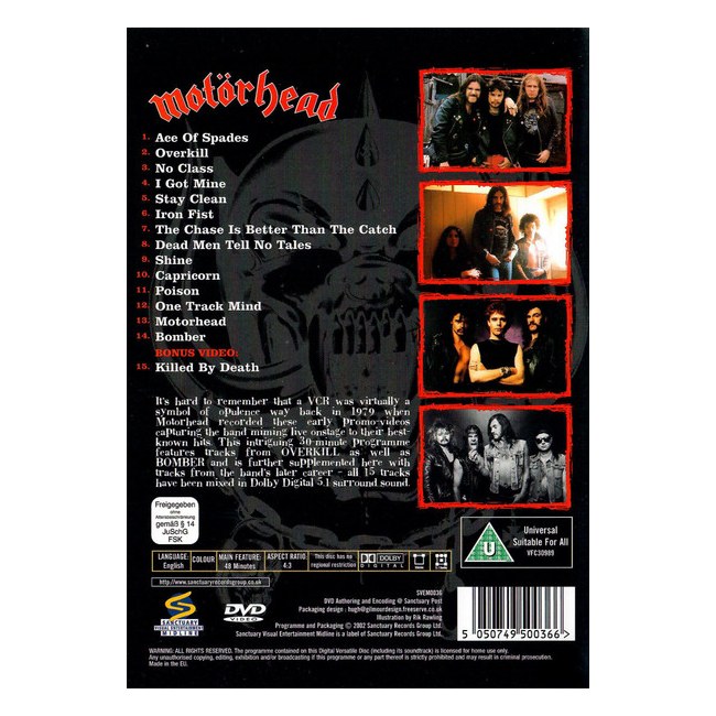 Motorhead - The Best Of Motorhead DVD (Used)