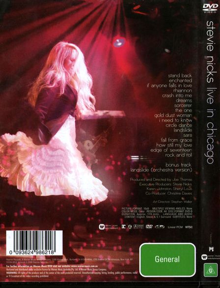 Stevie Nicks – Live In Chicago DVD