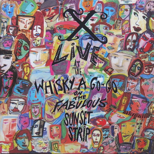 X - Live At The Whiskey A Go-Go On The Fabulous Sunset Strip Vinyl 2LP (Used)