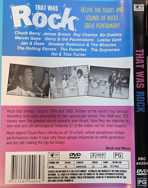 Various Artists – That Was Rock – The Tami Show/The Big TNT Show (1964-1965)