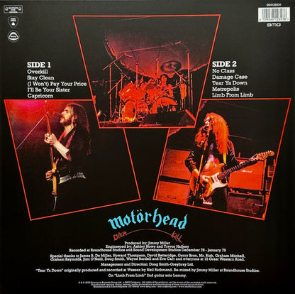 Motorhead – Overkill Blue & Green Coloured Vinyl LP