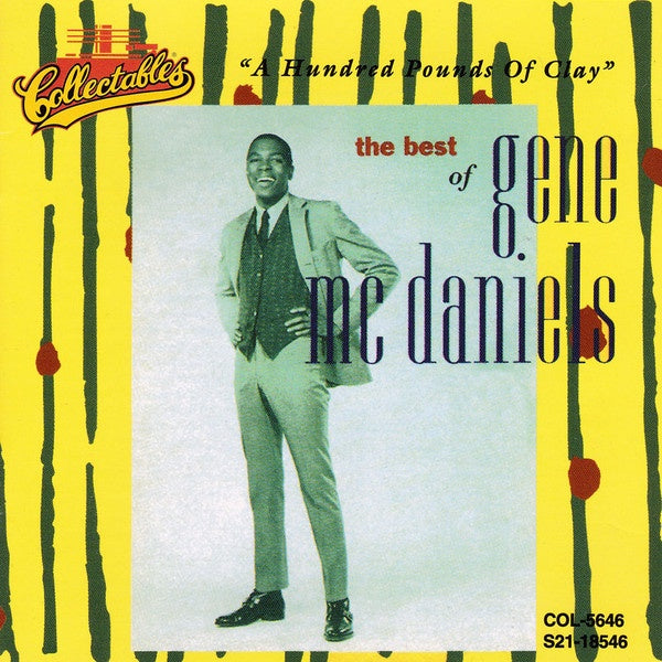 Gene McDaniels – The Best Of Gene McDaniels (A Hundred Pounds Of Clay) CD