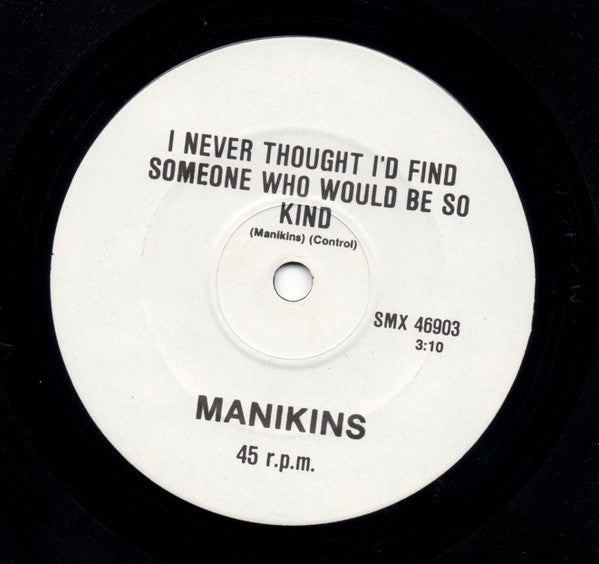 Manikins - Models For Mankind  7" Single Vinyl  (Used)
