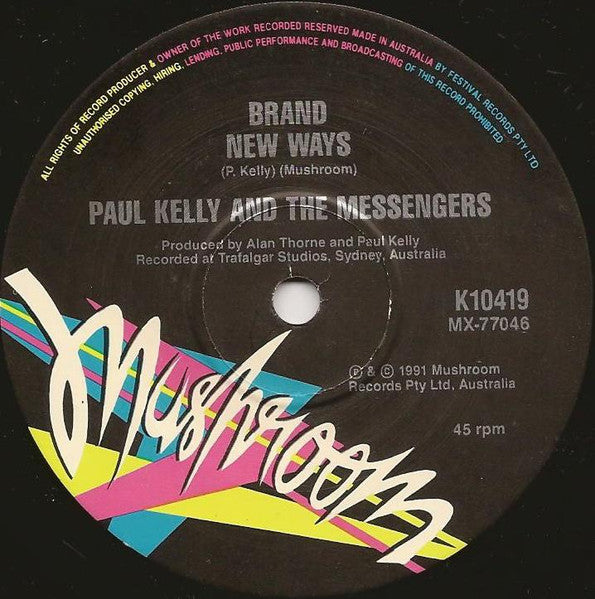Paul Kelly & The Messengers - Keep It To Yourself 7" Vinyl Single (Used)