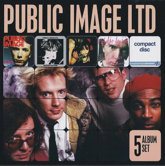 Public Image Ltd – 5 Album Set 5CD Boxset