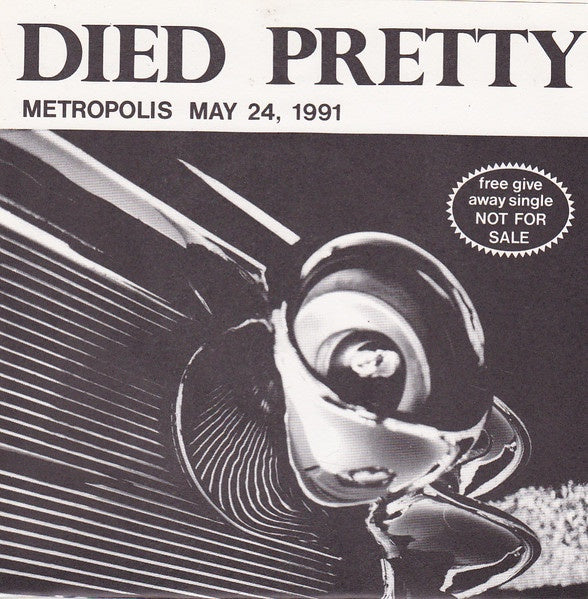 Died Pretty - Time 7" Vinyl Single (Used)