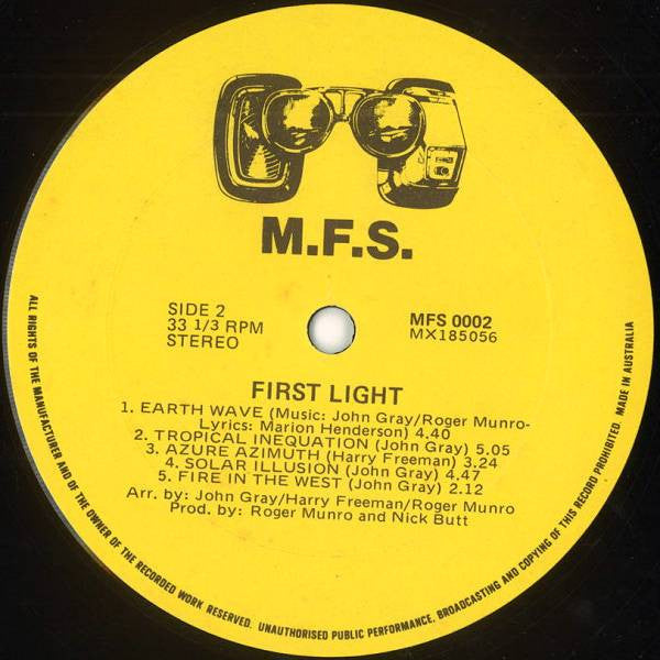 First Light - First Light LP (Used)