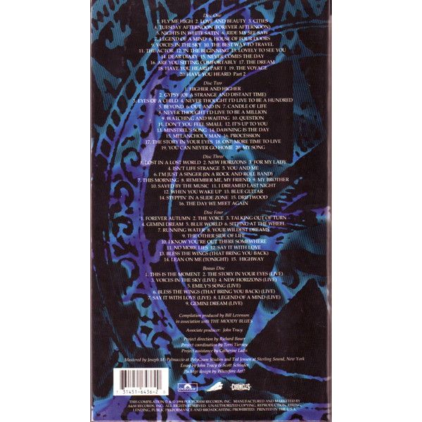 Moody Blues – Time Traveller 5CD Boxset