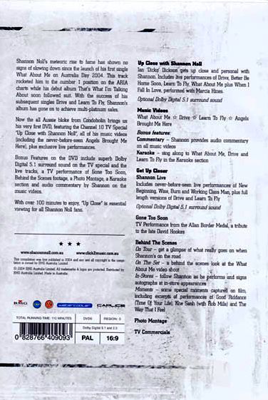 Shannon Noll – Up Close DVD