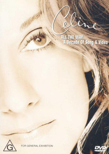 Celine Dion - All The Way... A Decade Of Song & Video DVD (Used)