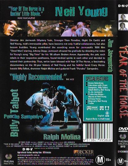 Neil Young & Crazy Horse – Year Of The Horse DVD