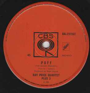 Ray Price Quartet - Puff (The Magic Dragon) 7" Vinyl Single (Used)
