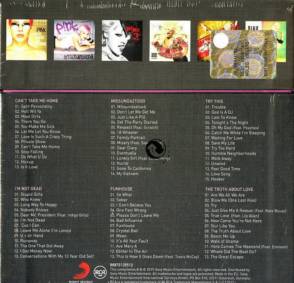 Pink – The Albums... So Far!!! 6CD Boxset