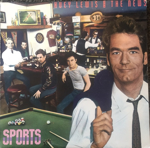 Huey Lewis And The News ‎– Sports Vinyl LP (Used)
