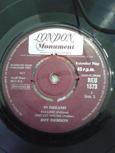 Roy Orbison - In Dreams 7" Vinyl EP (Used)