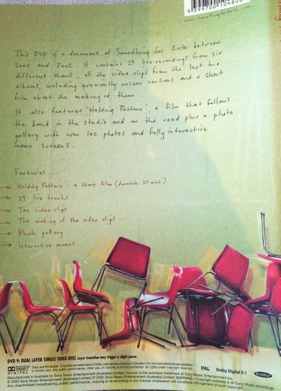 Something For Kate  - A Diversion DVD (Used)