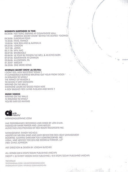 Underoath – 777 DVD