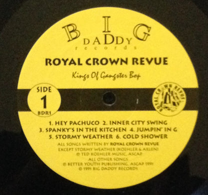 Royal Crown Revue - Kings Of Gangster Bop Vinyl LP (Used)